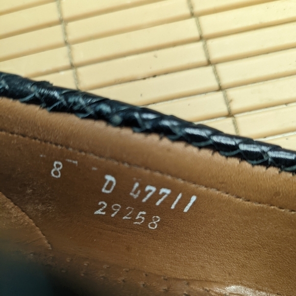 Allen Edmonds Men’s Size 8DMaxfield Dress Loafer Shoe Black Leather Tassels. Gre - Picture 9 of 11